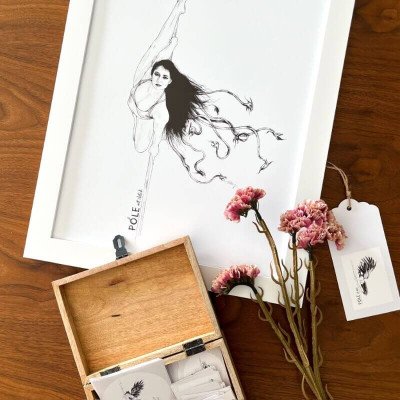 Plakat A3 Hydra z ramką