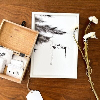 Plakat A4 Julia świątecznie...