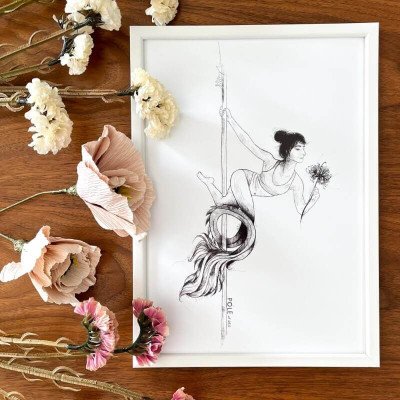 Plakat A4 Spring z ramką