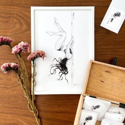 Plakat A4 Broomstick Octo z...